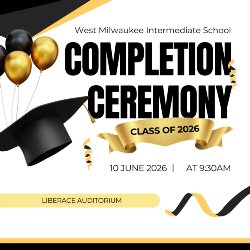 8th Grade Completion Ceremony | West Milwaukee Intermediate